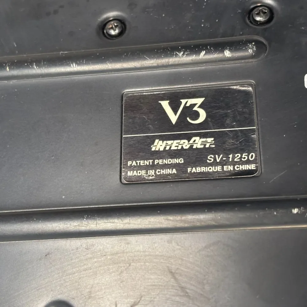 Sony Playstation V3 Interact Steering Wheel PS1 PS2 Video Game‎ Racing Untested